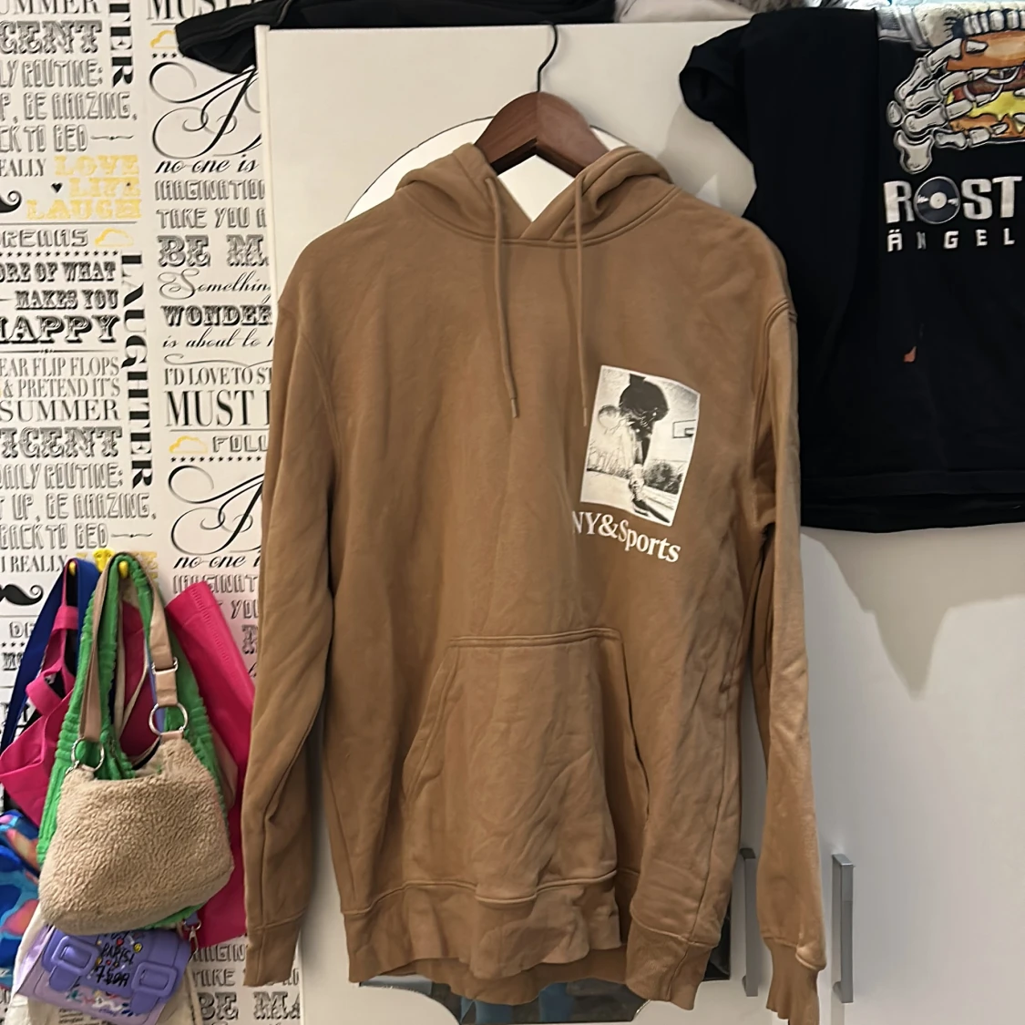 Beige hoddie