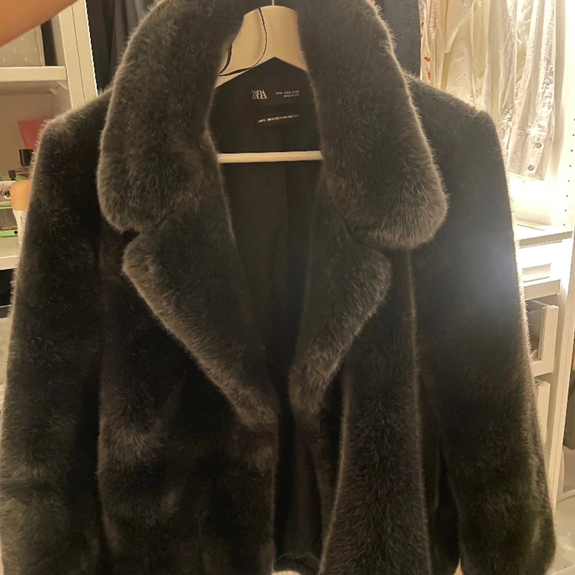 Pälsjacka från zara