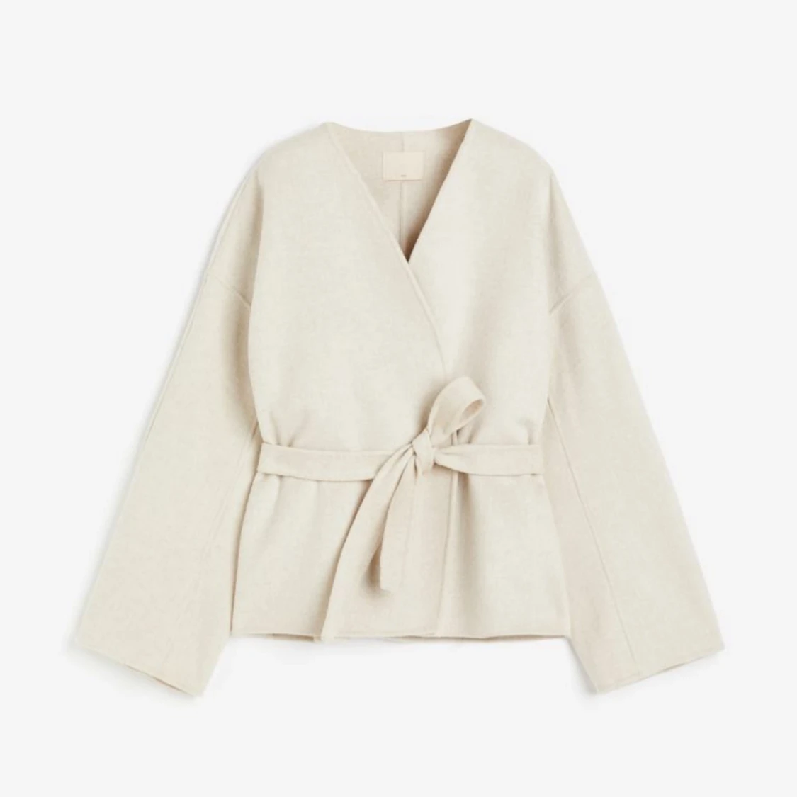 100% ull beige Hm h&m premium jacka kappa strl S Small - 90