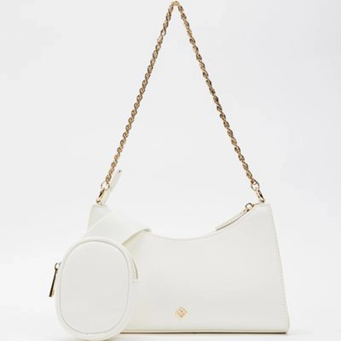 Vit axelväska  - 90