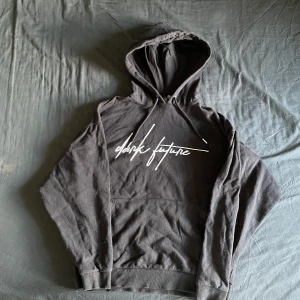 Dark future hoodie - En svart hoodie från asos. Bra skick. Baggy. Vid fundering är det bara att fråga.