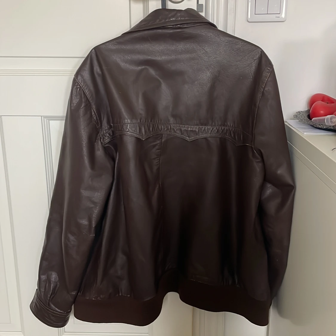 Läderjacka - 90