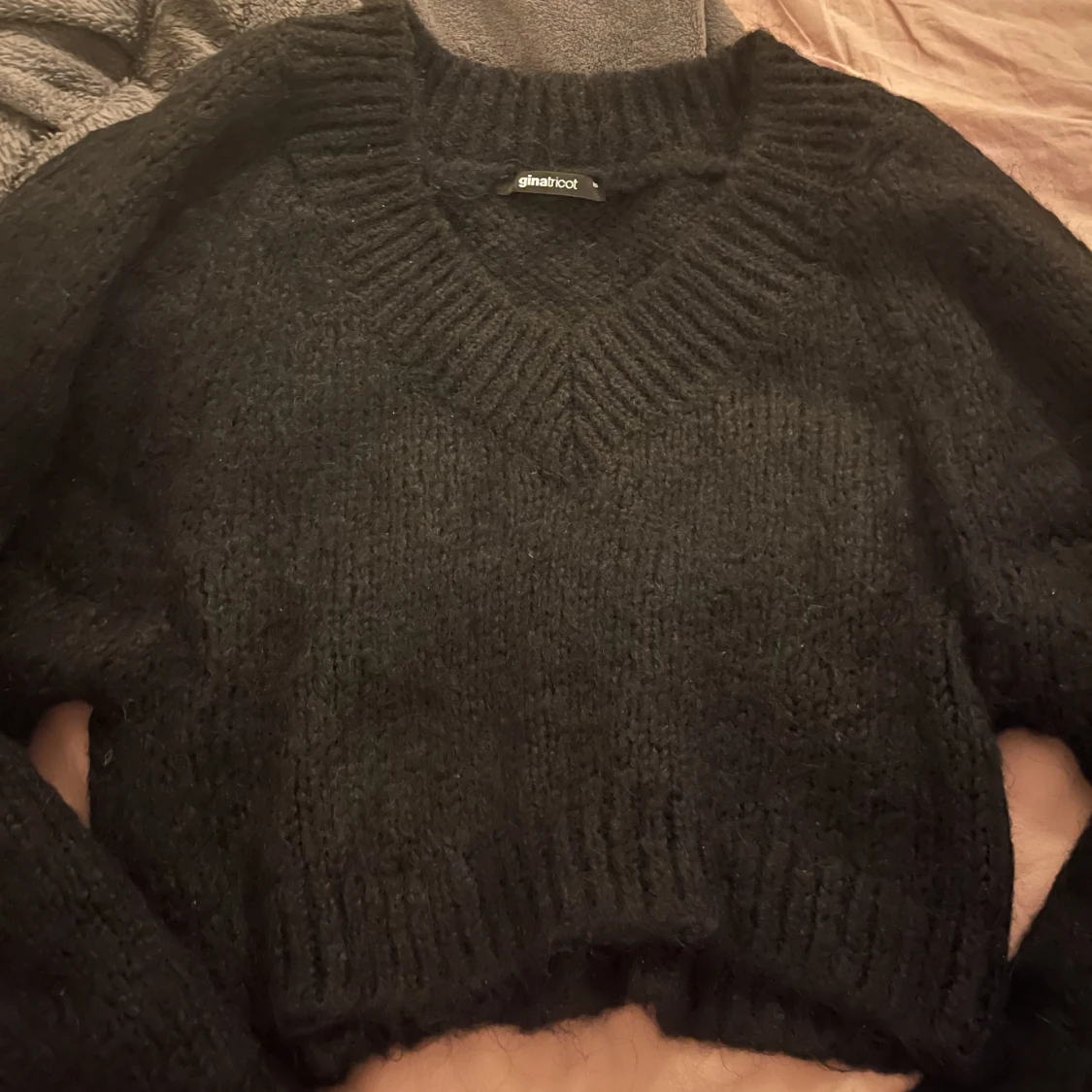 Stickad tröja - 90