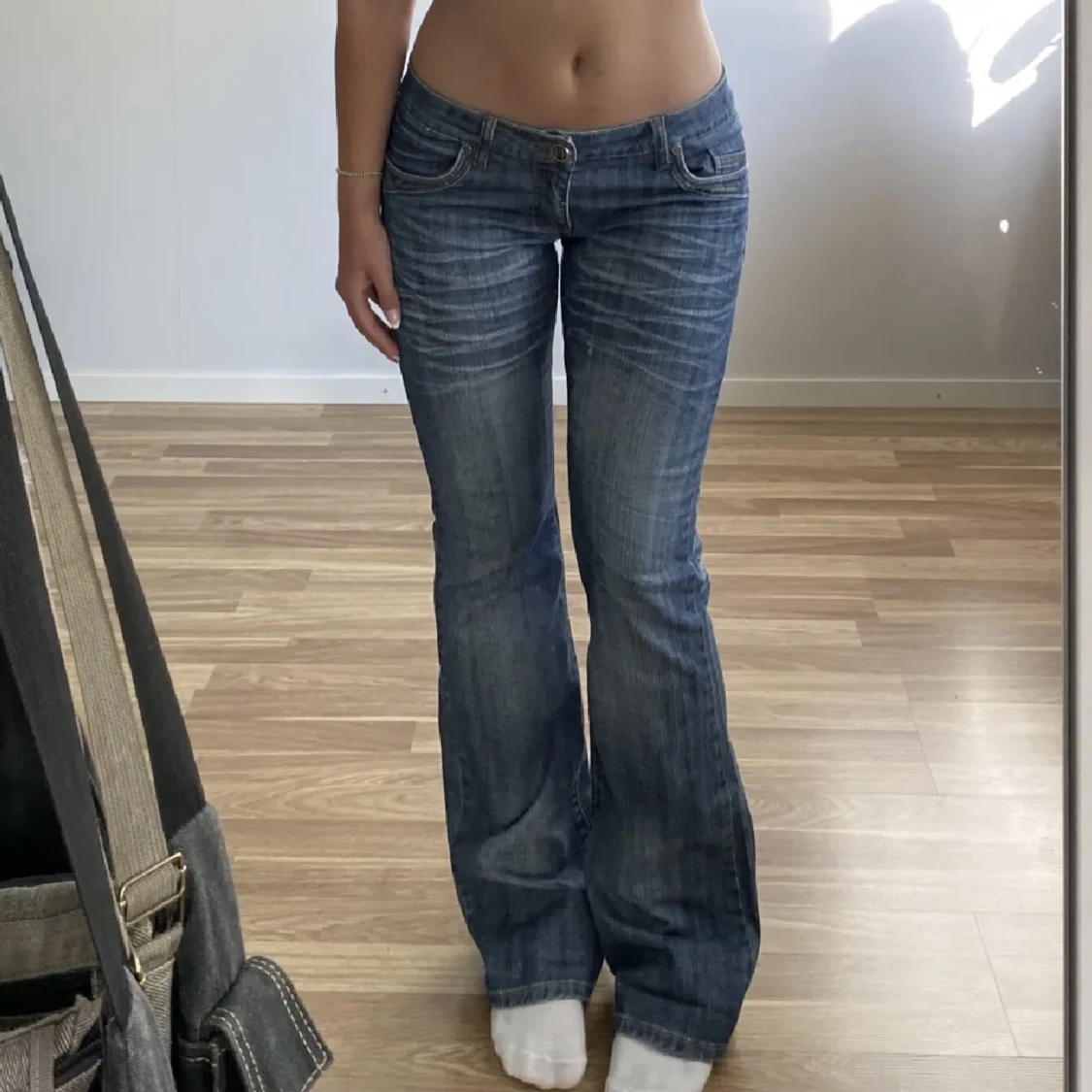 Lågmidjade jeans  - 91