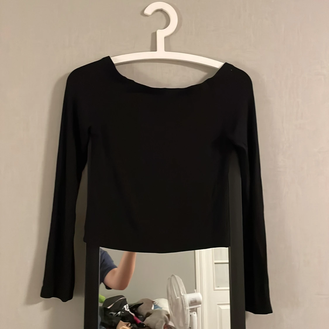 off shoulder tröja