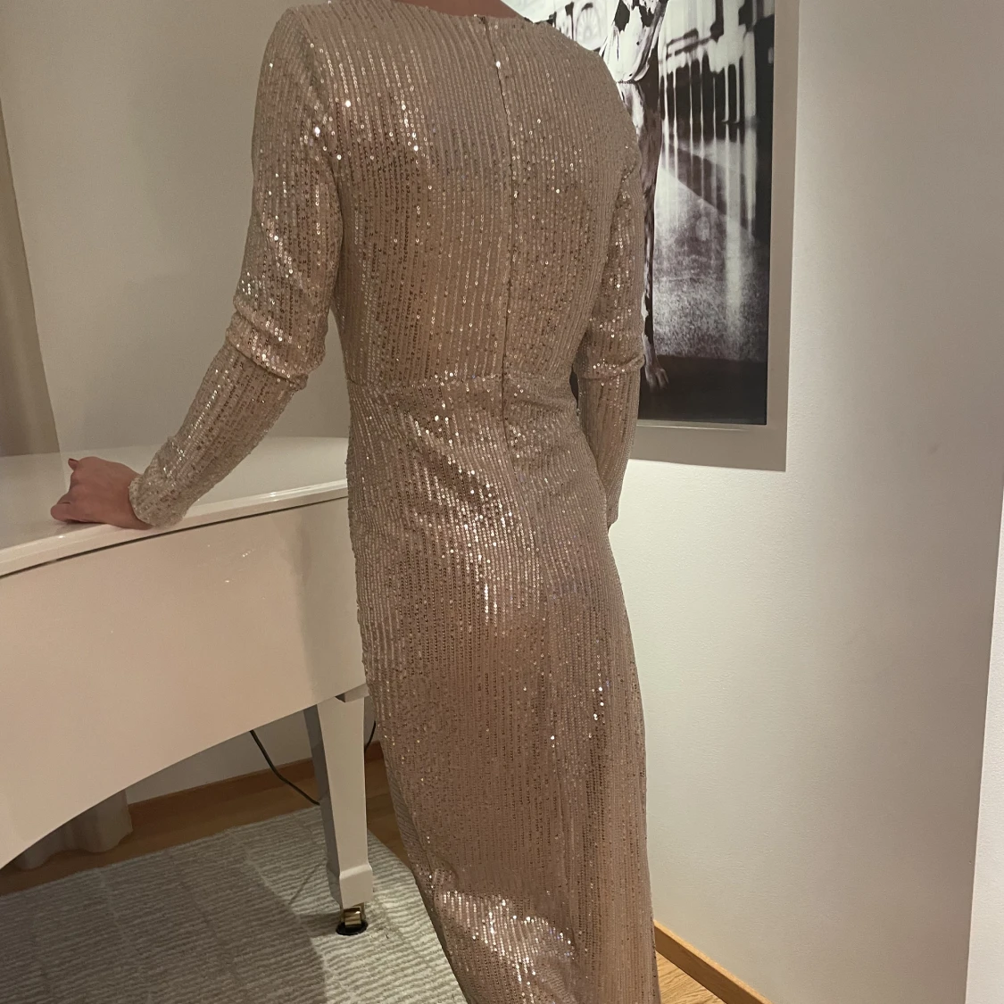 Klänning glitter - 91