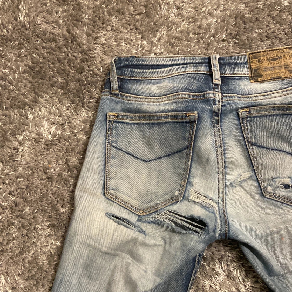 Lågmidjade bootcut jeans - 91