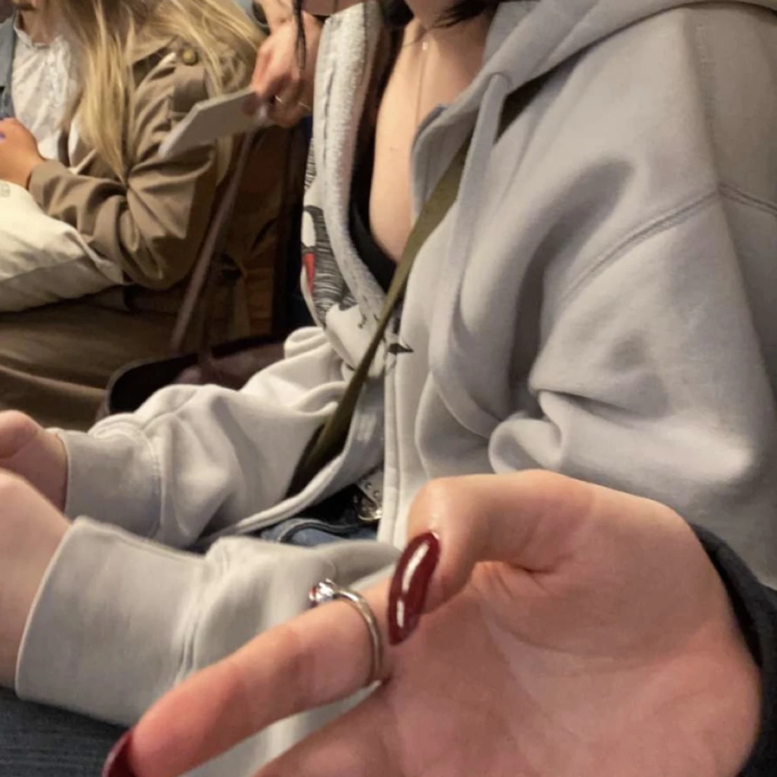 oversized tjocktröja  - 91