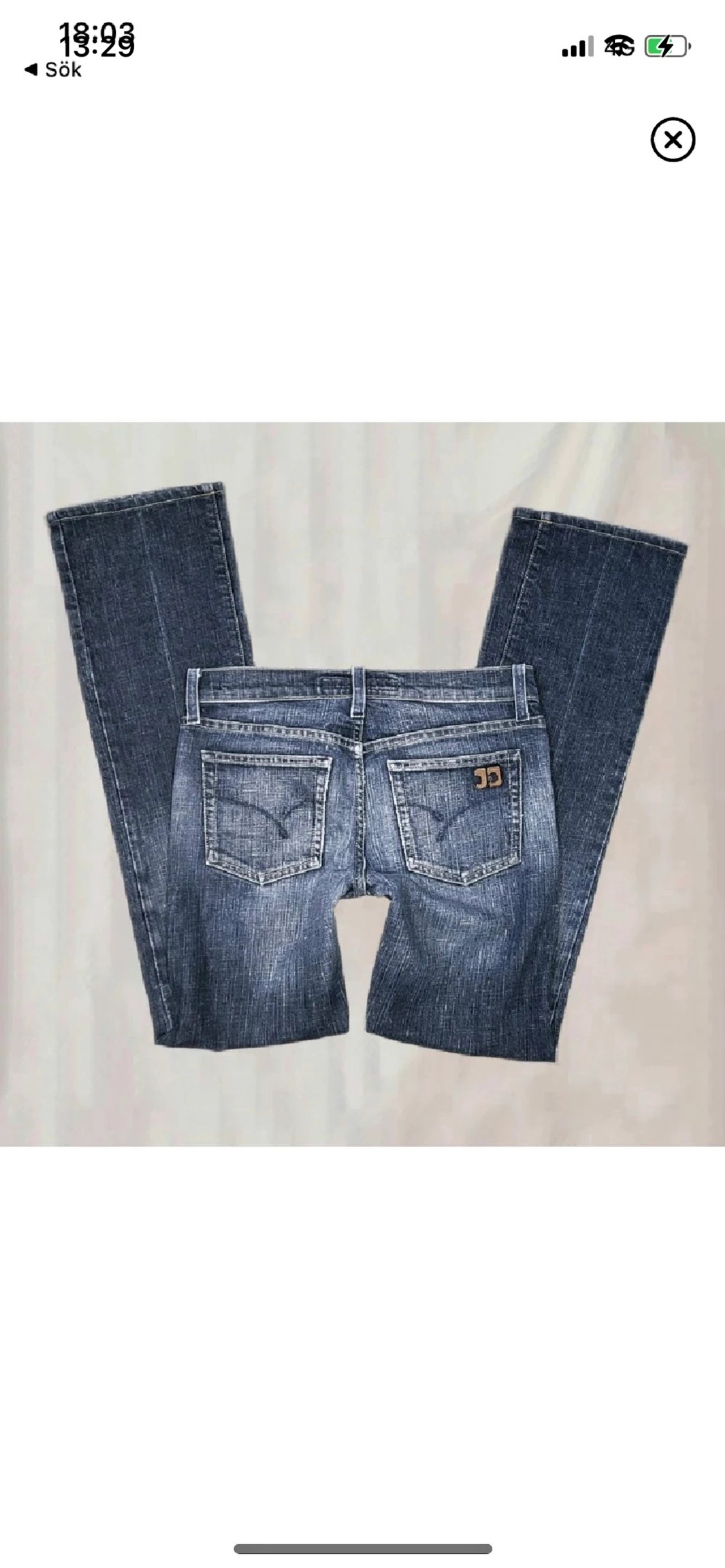 Snygga Lågmidjade Jeans! 