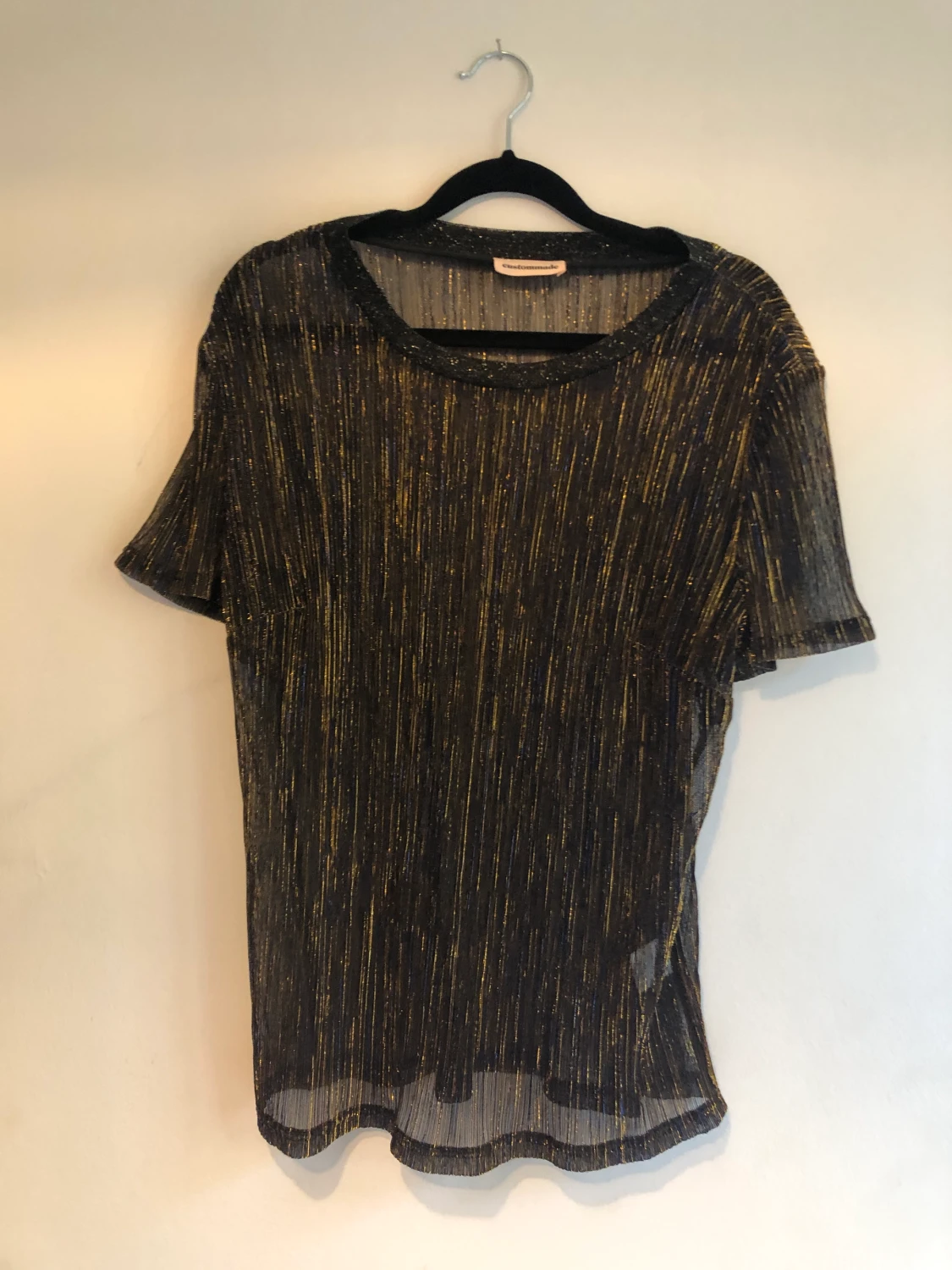 Custommade glittrig topp - 90