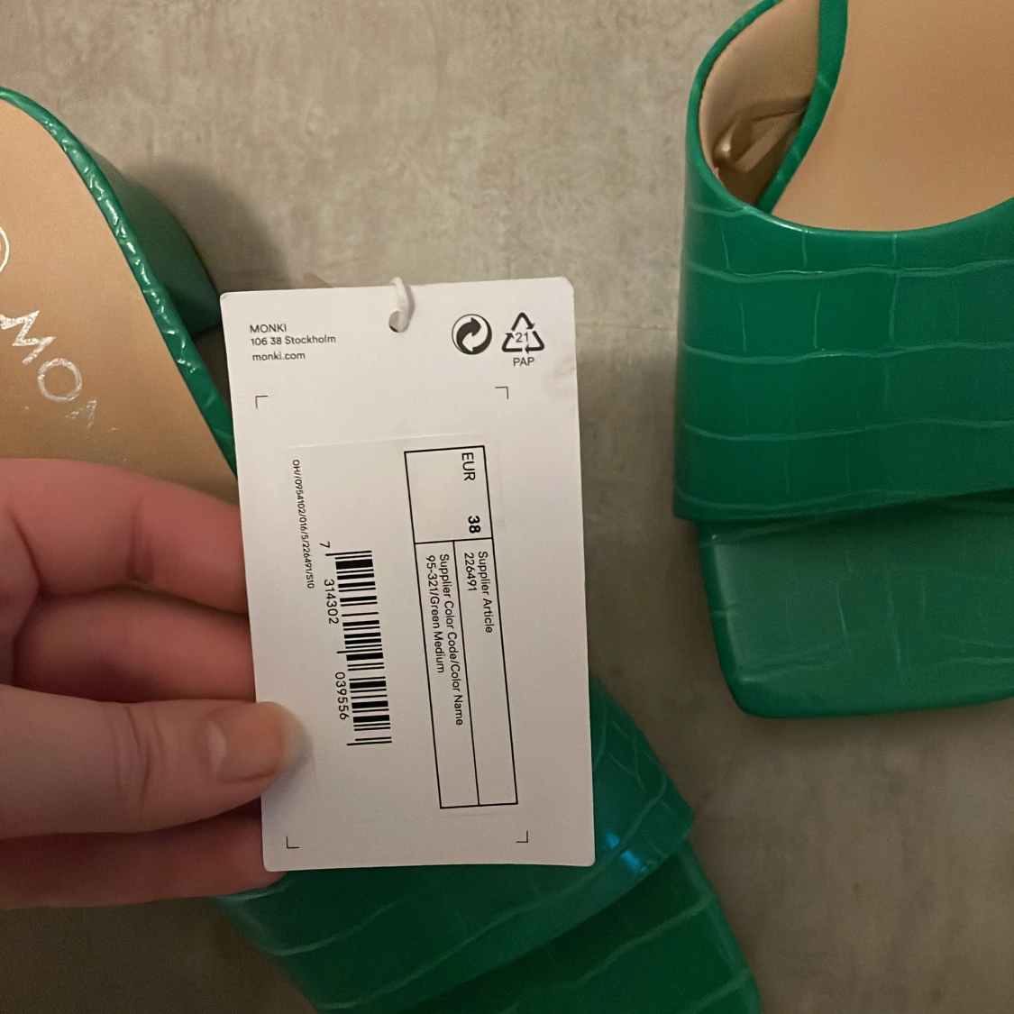 Gröna klackar  - 91