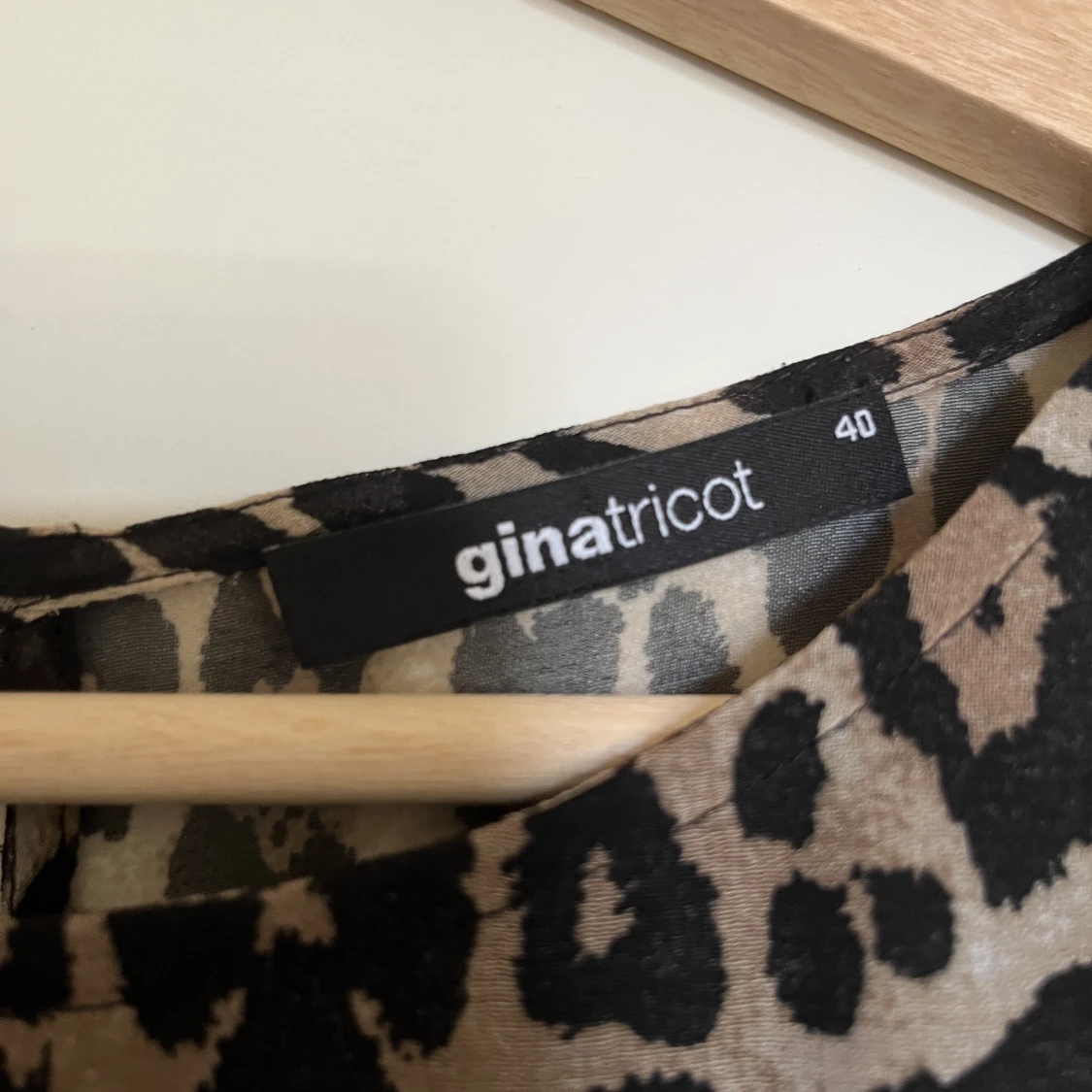 Leopardklänning  - 90