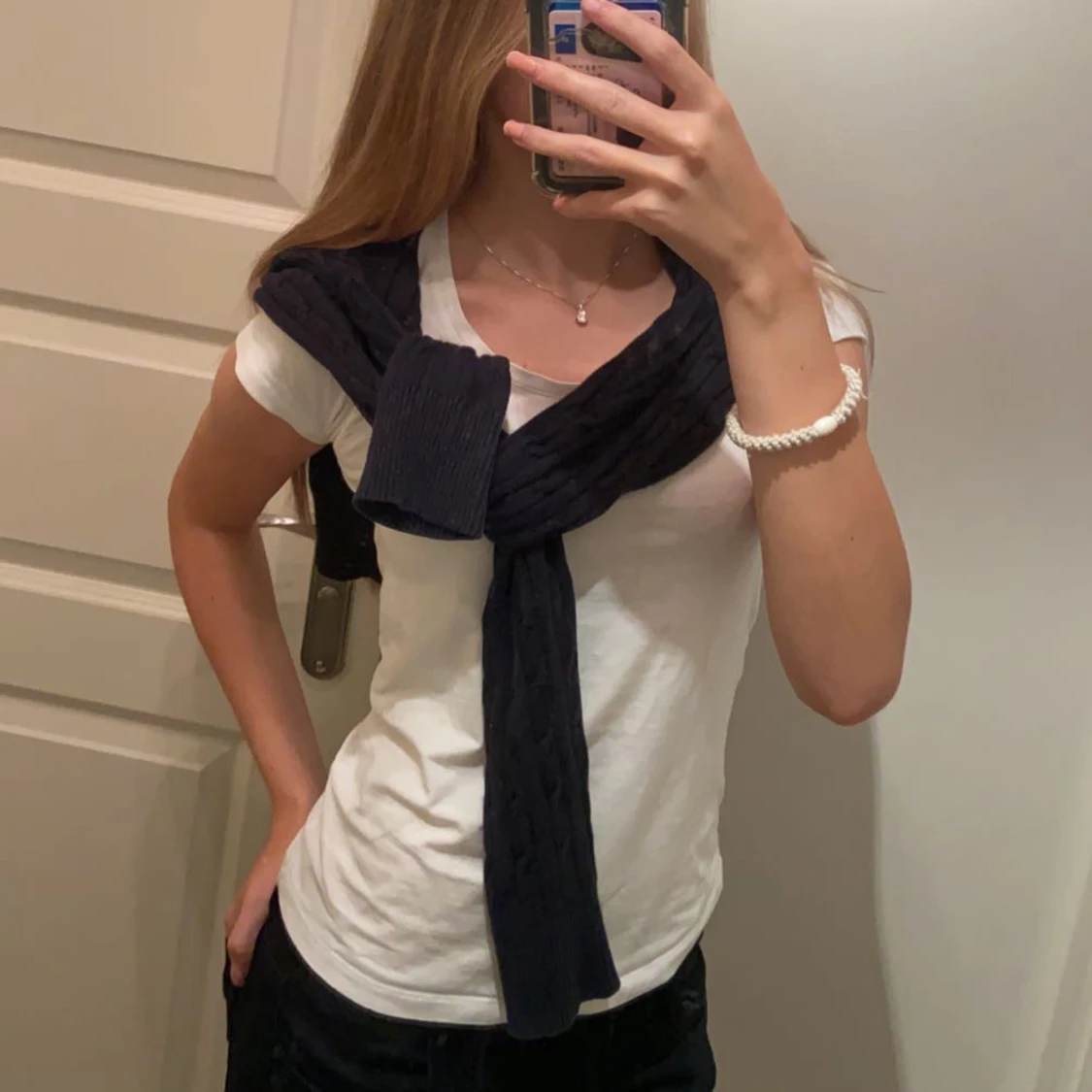 Kabelstickad gant tröja - 91