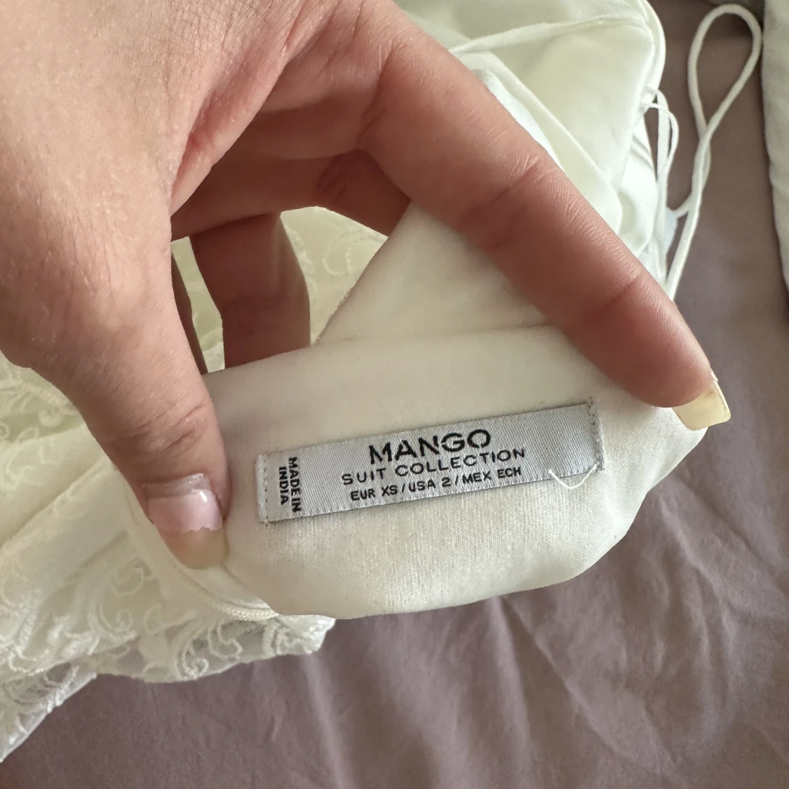 Vit klänning från Mango - 91