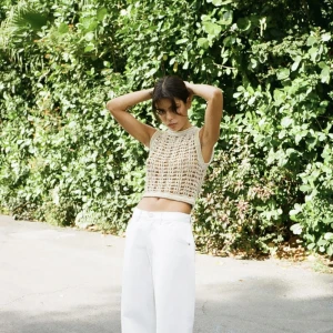 Zara topp - Superfin och unik topp från Zara, aldrig använd! Storlek S⭐️⭐️