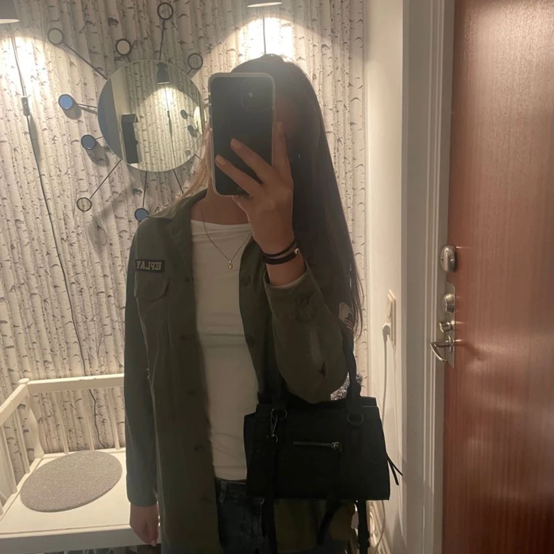 Grön Replay jacka - 90