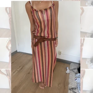 Långklänning - Cool virkad klänning💗