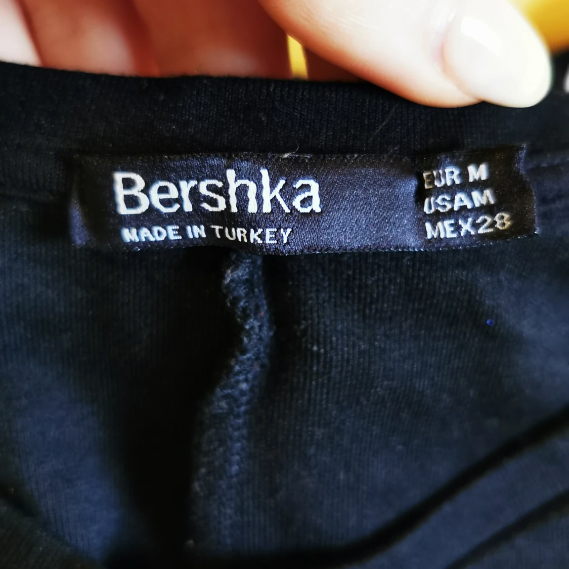 Cotton black dress bershka - 91