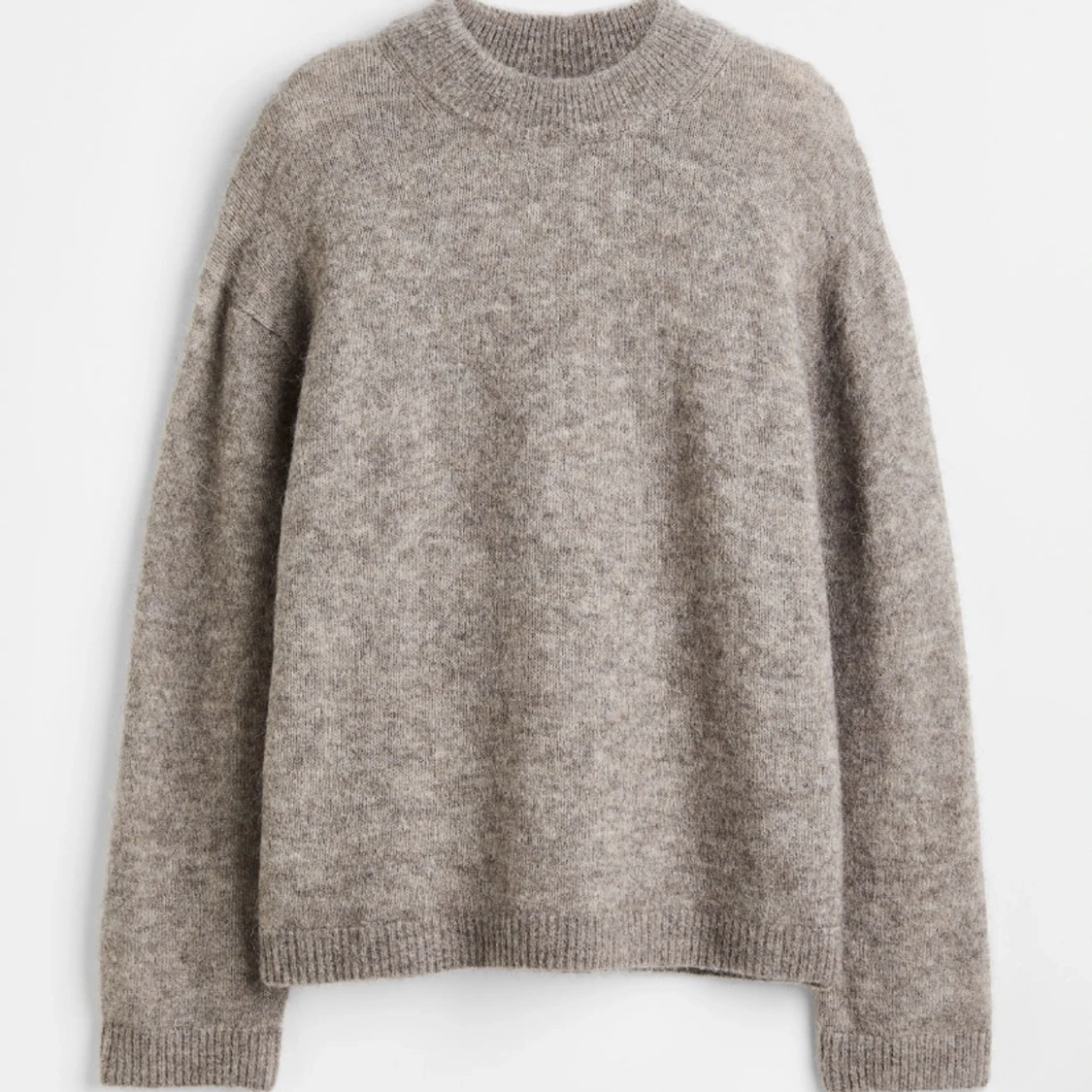 Stickad tröja från hm i alpacka ull - 91