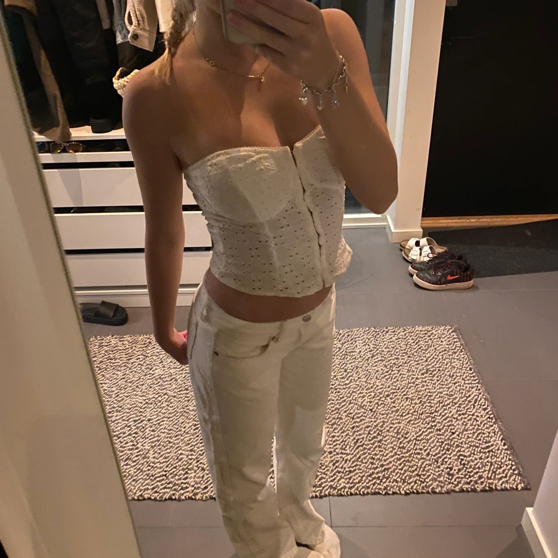 Lågmidjade weekday jeans