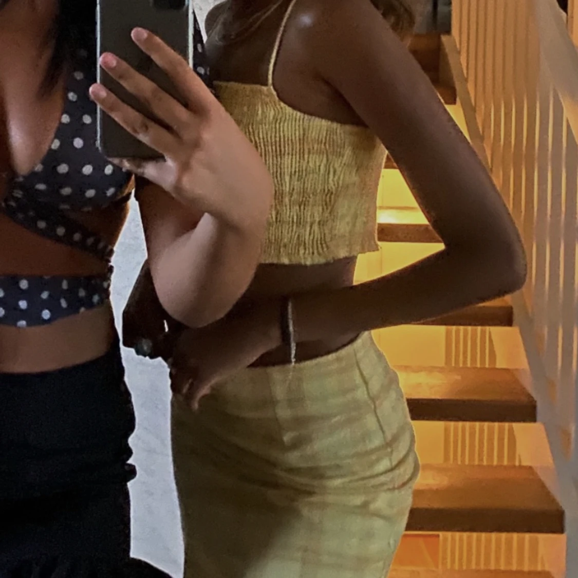 Gult set - kjol och topp - 91