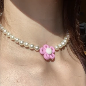 Halsband handgjord  - 37 cm omkrets 