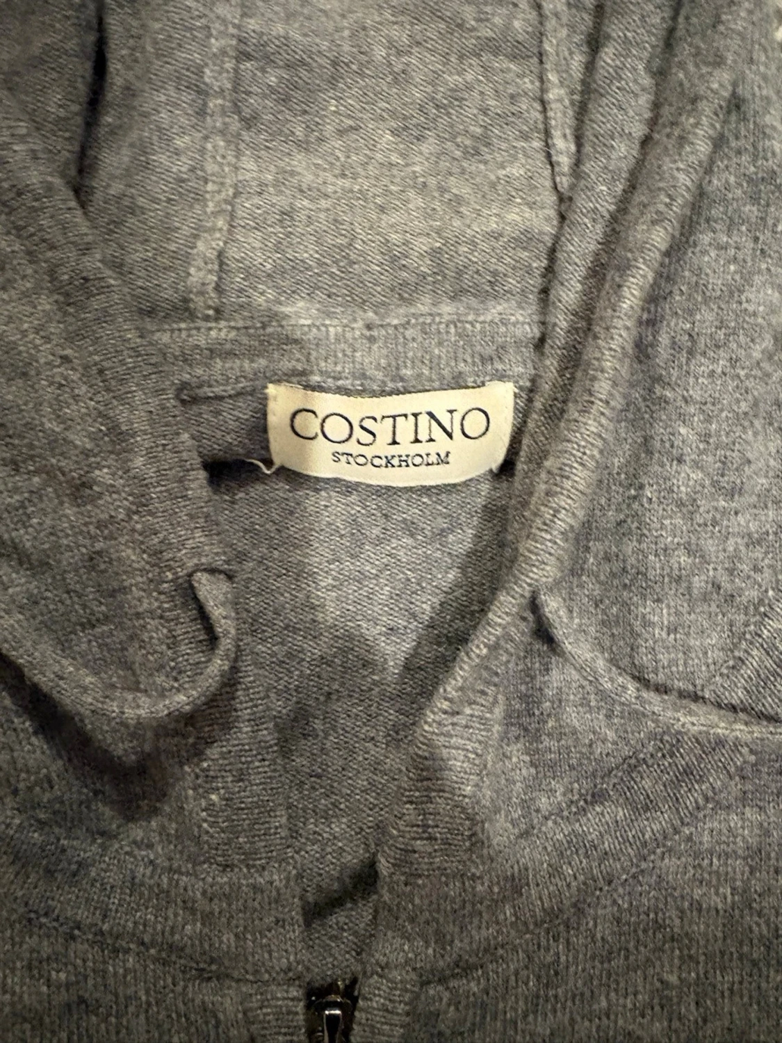 Costino hoodie i merinoull - 1