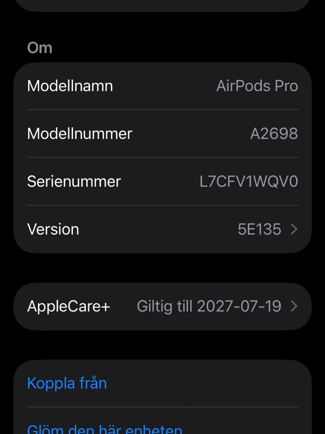 Apple AirPods Pro med laddningsetui - 5
