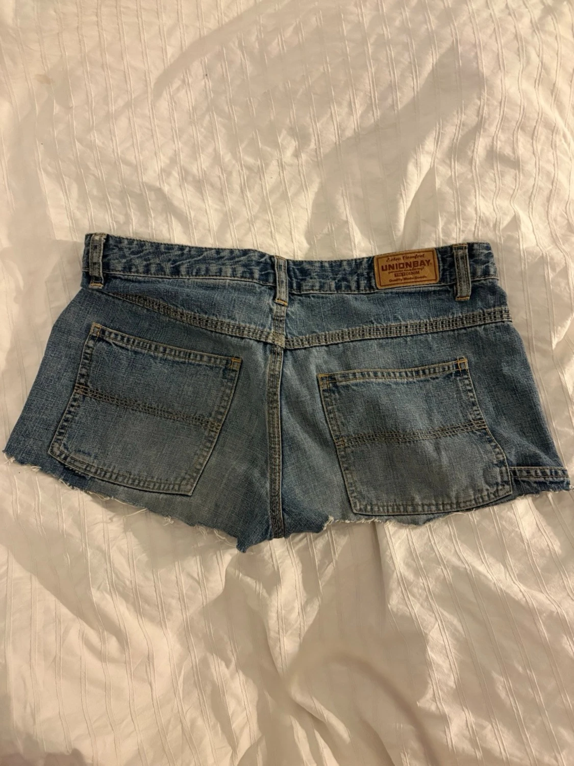 Blå jeansshorts från Unionbay - 1