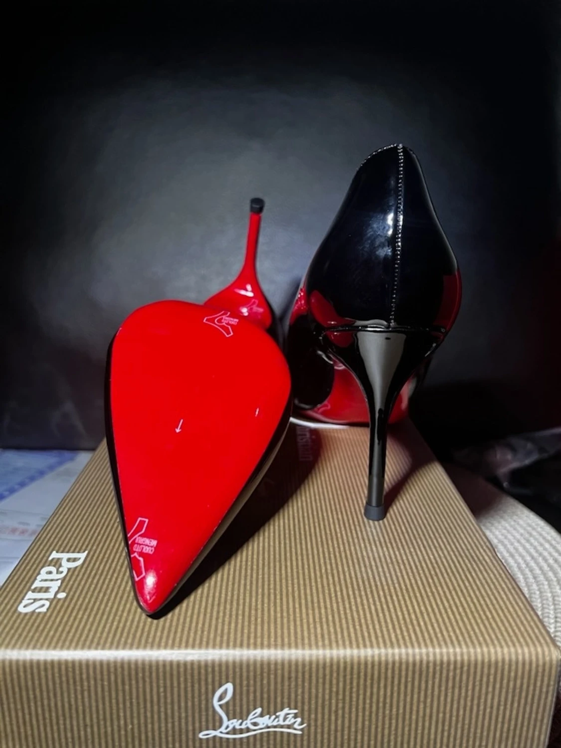 Svarta louboutin klackar - 1
