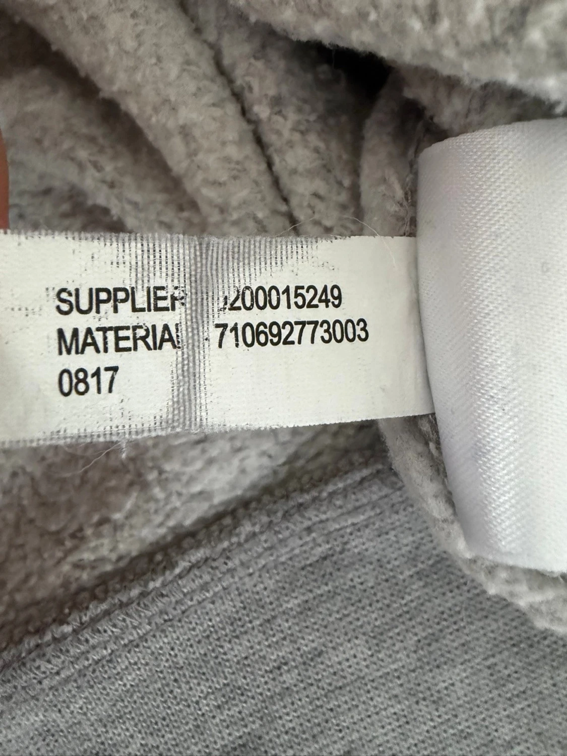 Ljusgrå Polo Ralph Lauren Hoodie Big Pony - 5