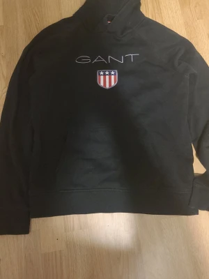 Svart hoodie från GANT - Svart hoodie från GANT säljer för 170kr
