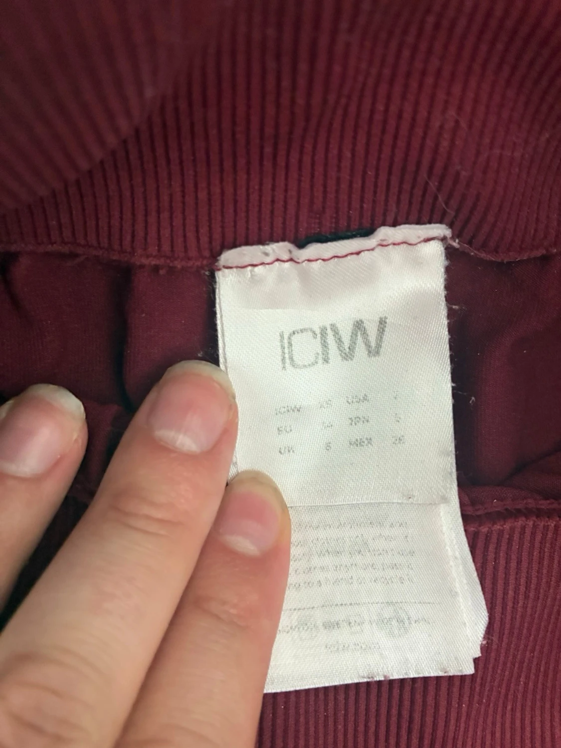 Vinröda seamless leggings från ICANIWILL - 3