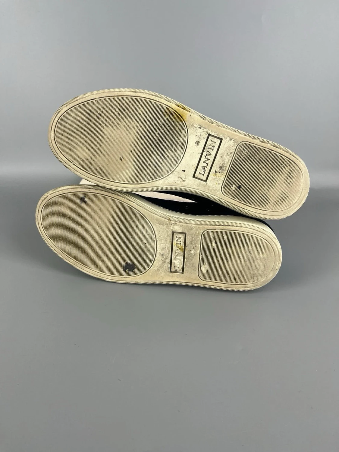 Mörkblå Lanvin Skor Dbb1 Nappa Cap Toe - 4