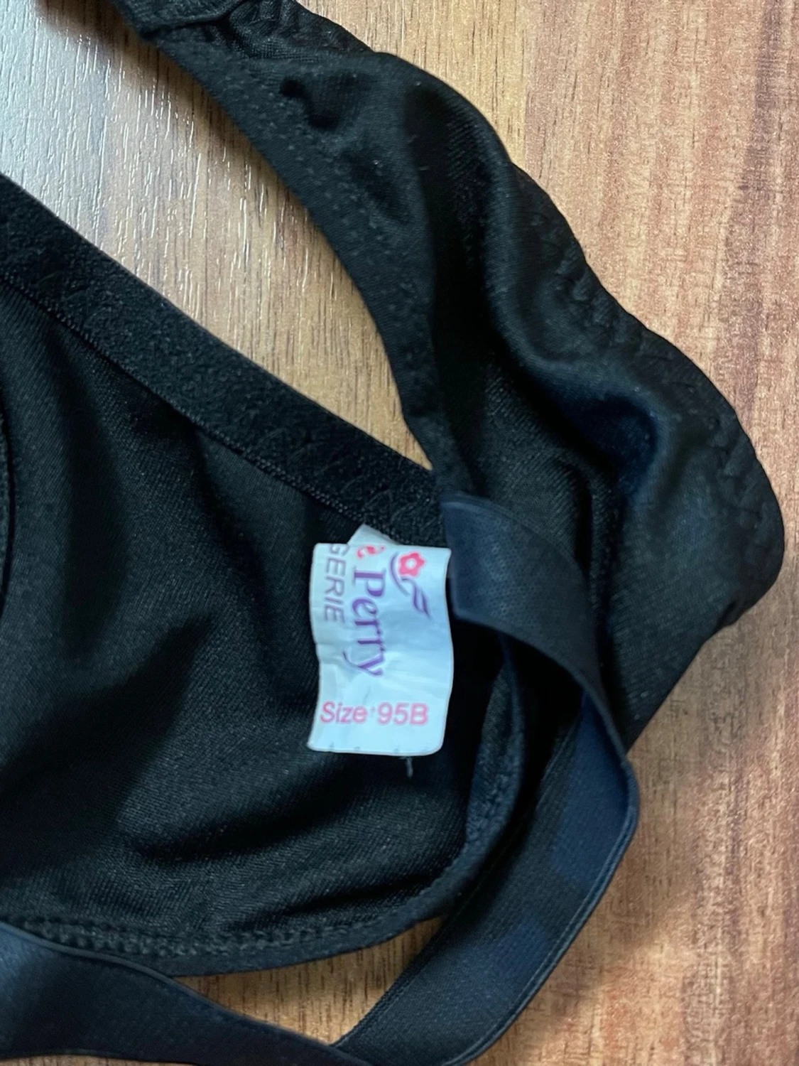 Svart push-up bh med bygel - 4