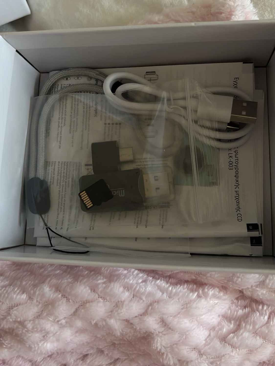 Rosa digitalkamera med HD-lins - 3