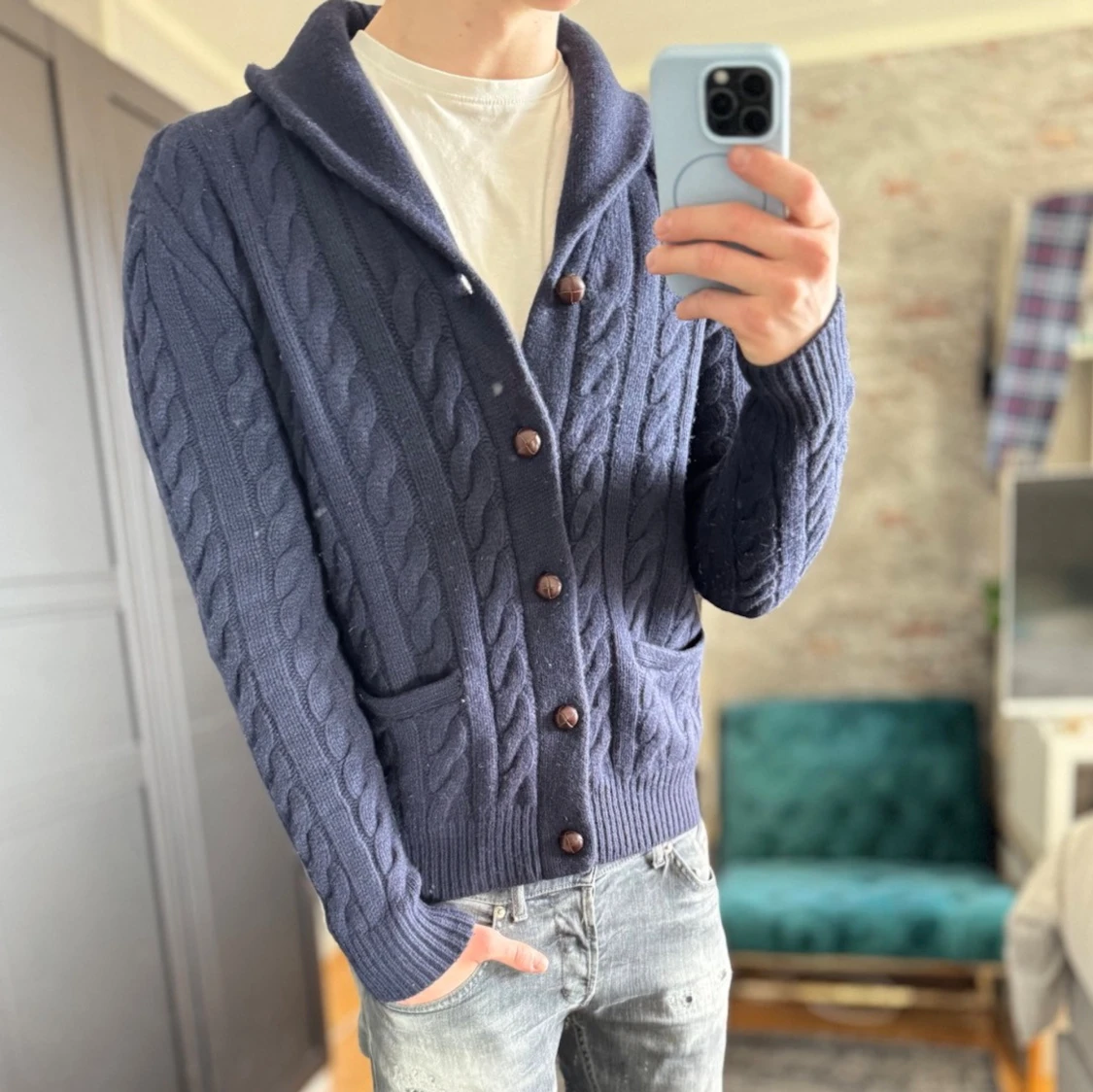 Kashmir cardigan - 2