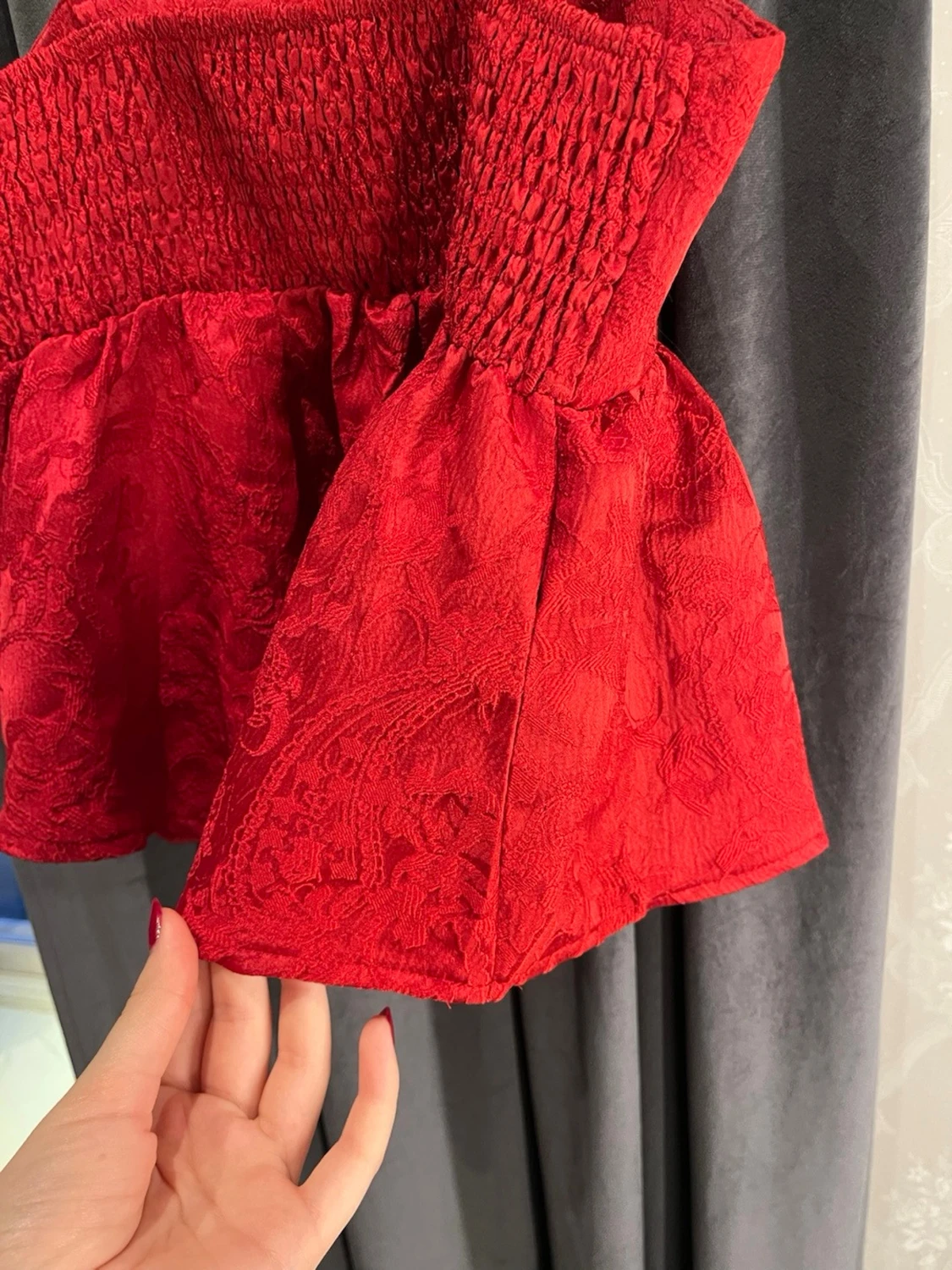 Röd Pupelumtop  - 2