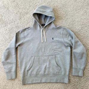 Ralph Lauren Hoodie - Storlek L Grå Nyskick 