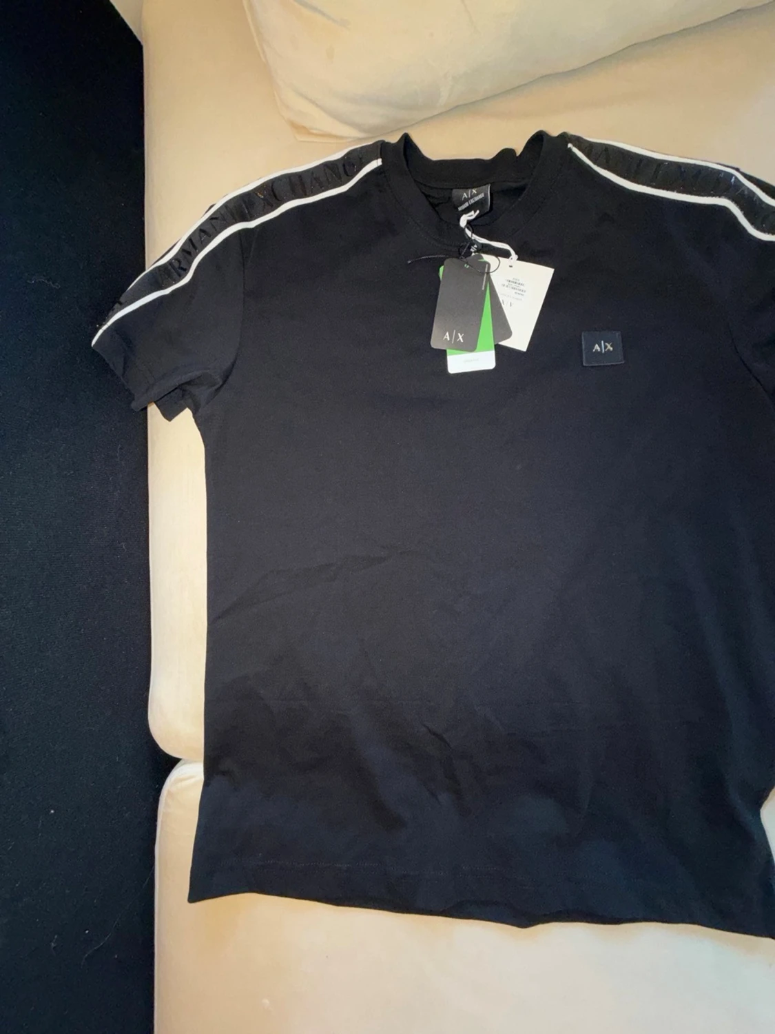  Svart t-shirt Armani Exchange M/L - 1