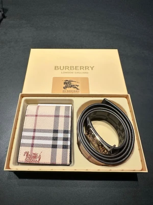  rutigt bälte med guldspänne - Snyggt bälte och plånbok från bb med klassiskt rutigt mönster i beige, svart, vitt och rött. Bältet har ett elegant guldspänne och är gjort i skinn. Perfekt accessoar för att lyfta din outfit med en lyxig touch.