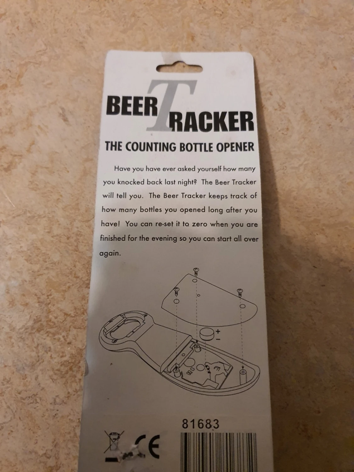 Beer Tracker kapsylöppnare med räknare - 1