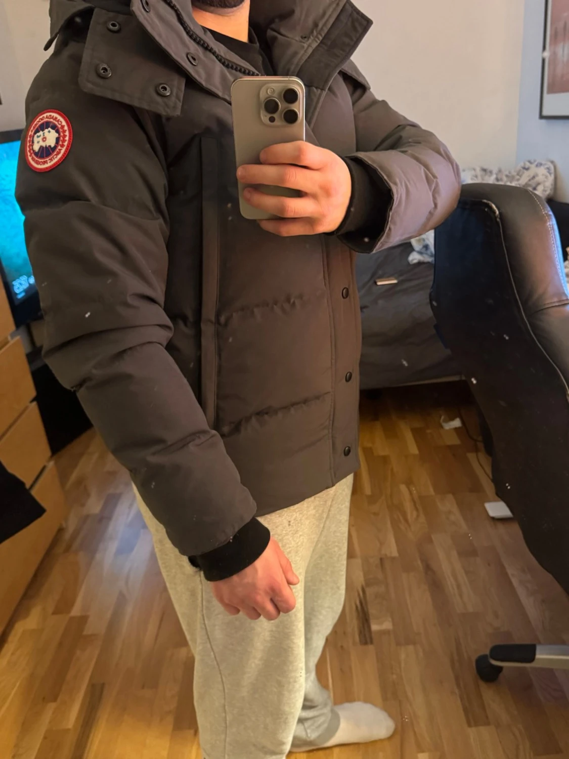 Mörkblå dunjacka från Canada Goose - 5