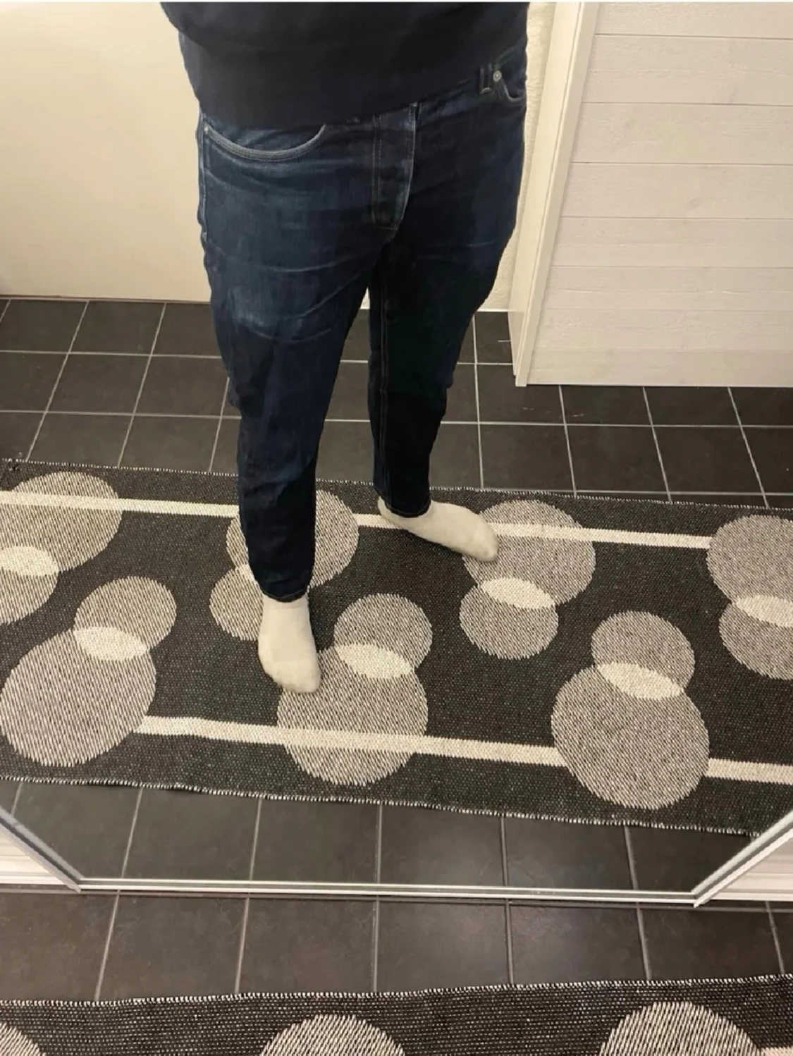 Asket raw denim jeans - 2