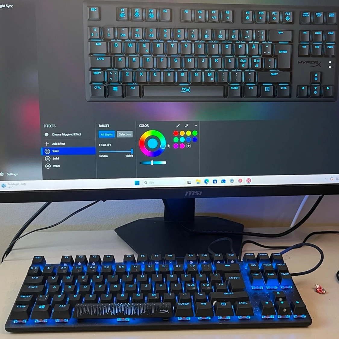 HyperX Alloy Origins Core RGB tangentbord - 3