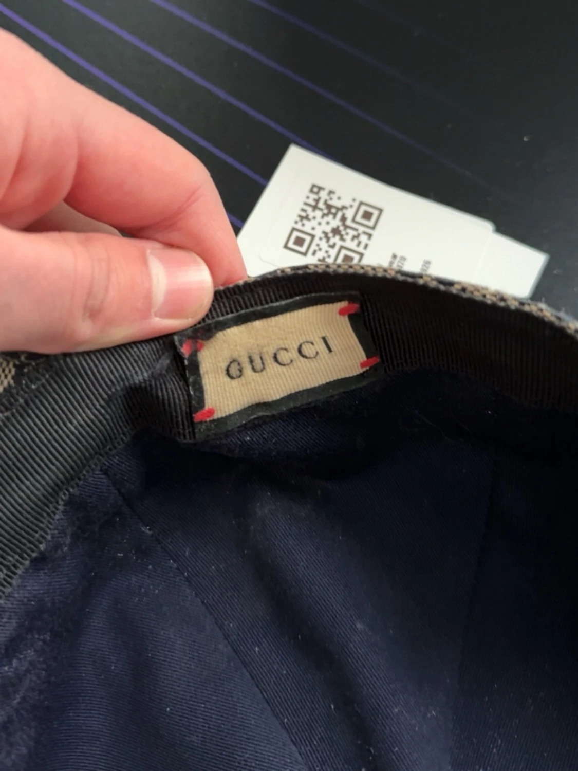 Gucci GG Supreme keps beige - 2