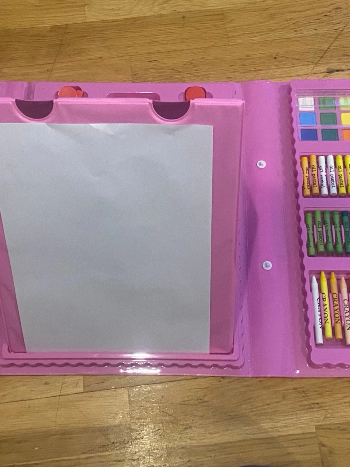 Maaliväri rosa konstnärsset 208 delar - 1