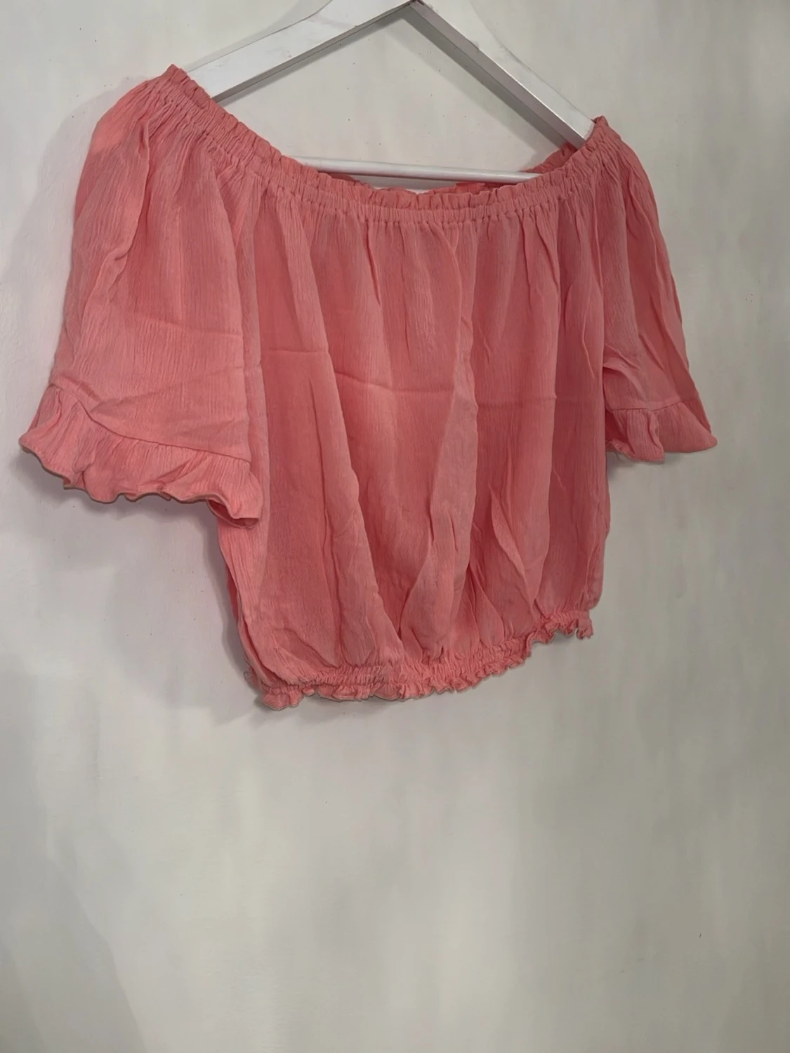 Rosa offshoulder croppad topp