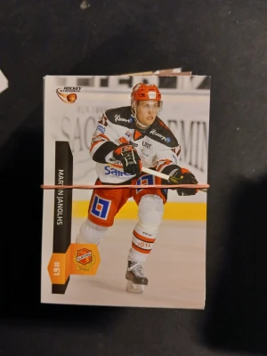 Samling hockeykort SHL - Stor bunt hockeykort Korten har färgstarka motiv med spelare i matchställ, logotyper och nummer. Perfekt för dig som gillar att samla sportkort eller vill ha något unikt till din samling.    Mer än 500 kort (kan innehålla dubbleter)