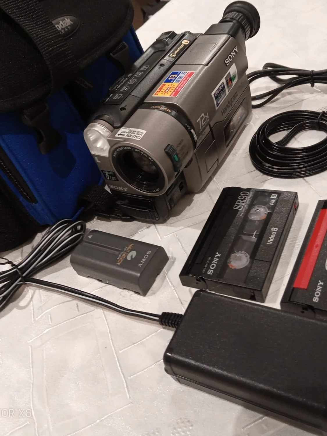 Sony Handycam videokamera med tillbehör - 1